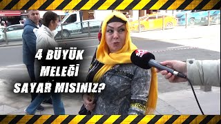 4 Büyük Meleği Sayar mısınız?