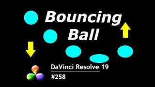 DaVinci Resolve Tutorial: How To Create a Bouncing Ball Animation Effect