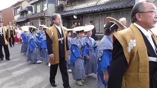 上野天神祭 神幸祭 （神輿行列） 上野農人町付近 2019