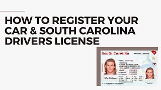 Trip to the South Carolina DMV | How to register your car and get a driver's license.