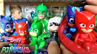 PJ Masks Toy Hunt Surprise - Official Toys Unboxed