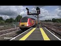 network rail test train hst colas 43290 43272 yeovil junction 29th june 2023