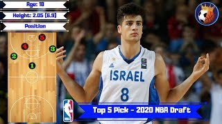 Deni Avdija Highlights - Top 5 Pick, 2020 NBA Draft - דני אבדיה - הביצועים באליפות אירופה עד גיל 20