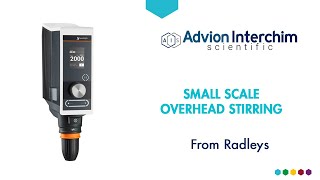 Radleys - Benefits of overhead stirring on a small scale in chemistry process research