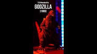 S.H.MonsterArts GODZILLA 1989 【GODZBOX】 ゴジラ #shorts