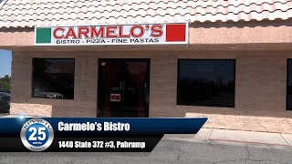 09/12/2023  In Today's Business Brief:  Carmelo's Bistro