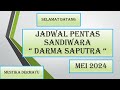 🔴Jadwal Sandiwara Darma Saputra Bulan Mei 2024 - LIVE STREAMING KJPS