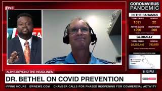 Eyewitness News interview with Dr Kevin Bethel
