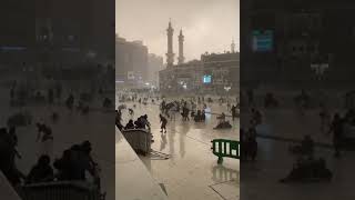 Extreme Weather Of Makkah🔥Heavy Rainfall In Makkah🔥Makkah Weather#goviral #makkah #shorts