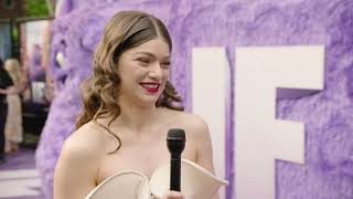 IF: Catharine Daddario red carpet interview | ScreenSlam