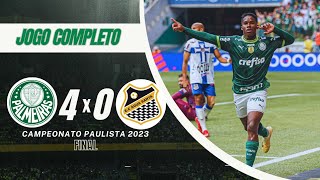Palmeiras x Água Santa | Paulistão 2023 | Final - Volta | Jogo Completo | Narração Cleber Machado