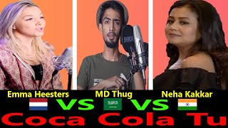 CoCa Cola Tu Battle by - Emma Heesters, MD Thug and Neha Kakkar Vs songs #CocaColaTu @nehakakkar