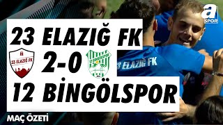 23 Elazığ FK 2-0 12 Bingölspor MAÇ ÖZETİ (Ziraat Türkiye Kupası 1. Tur Maçı) / 12.09.2024