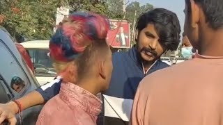 Gulzaar Chhaniwala With Fans On Road 🤘 #shorts