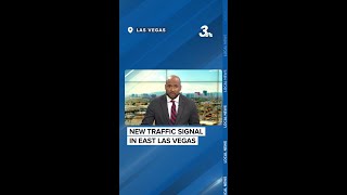 New traffic light aims to improve safety in east Las Vegas neighborhood
