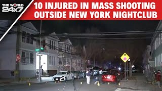 New York Shooting | Multiple Men Open Fire Outside New York Nightclub, 10 Injured