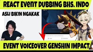 Asli Bikin NGAKAK - React Event Dubbing Genshin Impact Indonesia