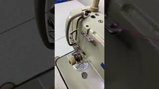 #sewingtutorialforbeginners fun tutorial on how to thread an industrial sewing m