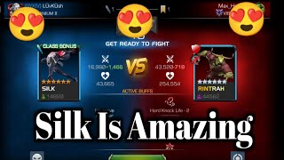 Silk Is Amazing 😍🔥 | Mcoc Ishvalangaming | Mcoc How to use silk |