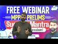 mppsc prelims free webinar success mantra live q u0026 a session by gaurav sir mppsc studyiq