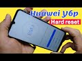 طريقة فورمات هاتف هواوي Huawei Y6p Huawei Y6p Hard reset pattern lock, format factory