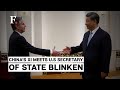 US Secretary of State Antony Blinken Meets Chinese President Xi Jinping