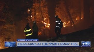 Party Rock fire near Lake Lure spreads into evacuated areas