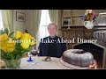 Make-Ahead Valentine's Day Dinner | Recipes | Flowers | Setting the Table