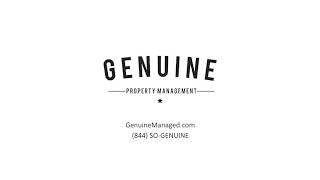 Tired of Tenants and Toilets  - Genuine Property Management