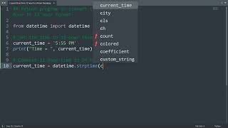 Convert time from 12 hour to 24 hour format in Python | Python Examples | Python Coding Tutorial