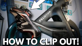 Peloton Bike: How to Clip In and Out! #shorts