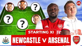 Newcastle vs Arsenal | Starting XI Live