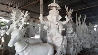 Korutla Ganesh Idols Making 2020 | Nagaraja Kala Arts Ganesh Idols Making 2020 | Ganesh Idols 2020
