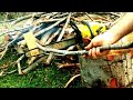 Chainsaw stand for cutting #diy