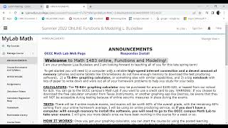 MyMathLab Overview