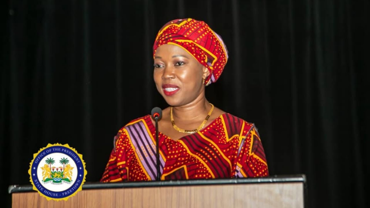 President Bio And First Lady Opens The National Health Summit In Sierra Leone