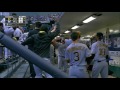 pit@mil cervelli s first homer gets silent treatment