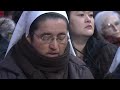 live pope francis delivers mass on world day of peace