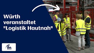 Beeindruckende Logistik bei Würth Industrie Service - by Fränkische Nachrichten