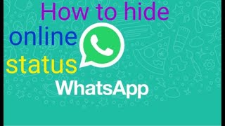 How to hide online status on WhatsApp | GB whatsapp