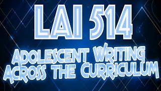 LAI 514 Intro Video