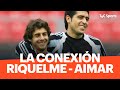 Así era la conexión RIQUELME - AIMAR en la cancha