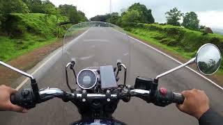 Bike Ride in Tamhini Ghat, Pune with Meteor 350 | RAW Onboard 1 | 4K | Royal Enfield Meteor 350