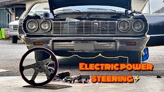 Custom Electric Steering From A Prius In A Classic Car!