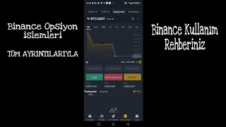 Binance Detailed Option Transactions User Guide With You 👌