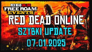 Red Dead Online Szybki Update 07.01.2025 Miesiąc Kolekcjonera!