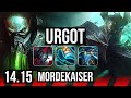 URGOT vs MORDEKAISER (TOP) | 14/1/5, Rank 6 Urgot, Godlike | EUNE Grandmaster | 14.15