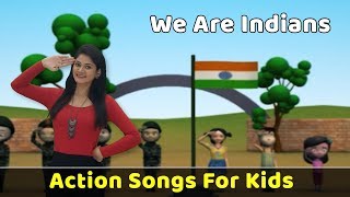 Republic Day Song For Children | We are Indians Poem | Action Songs For Kids | Baby Nursery Rhymes