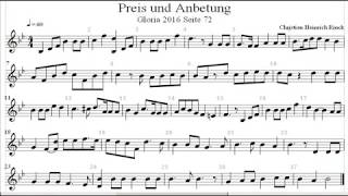 Praise and Worship (Preis und Anbetung) by Chr. H. Rinck Kirchentag Bläser Gendarmenmarkt