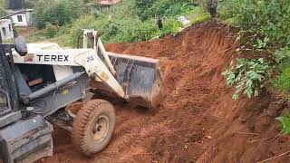 JCB terex house flat work